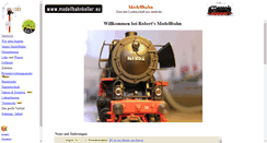 Desktop Screenshot of modellbahnkeller.eu